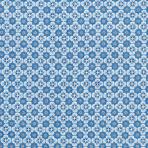 Palisades Floret Indigo 177600 by Schumacher Fabric