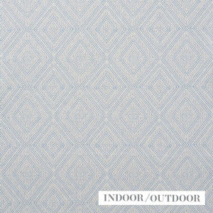 Geometric Weave Indoor/Outdoor Chambray 73863 by Schumacher Fabric