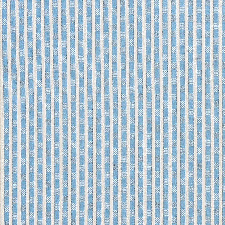 Beverly Stripe Cobalt 74210 by Schumacher Fabric Mark D. Sikes - Fabric Carolina -