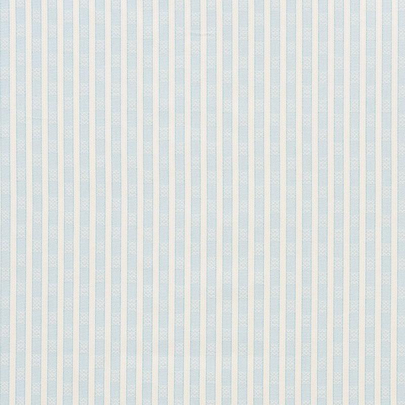 Beverly Stripe China Blue 74211 by Schumacher Fabric Mark D. Sikes - Fabric Carolina -