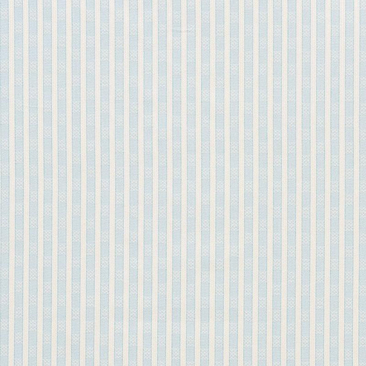 Beverly Stripe China Blue 74211 by Schumacher Fabric Mark D. Sikes - Fabric Carolina -