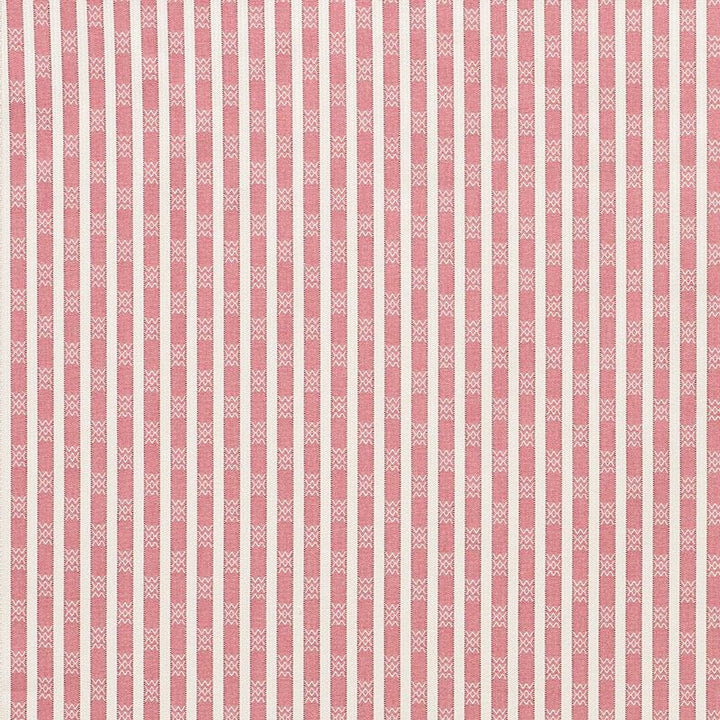 Beverly Stripe Red 74212 by Schumacher Fabric Mark D. Sikes - Fabric Carolina -