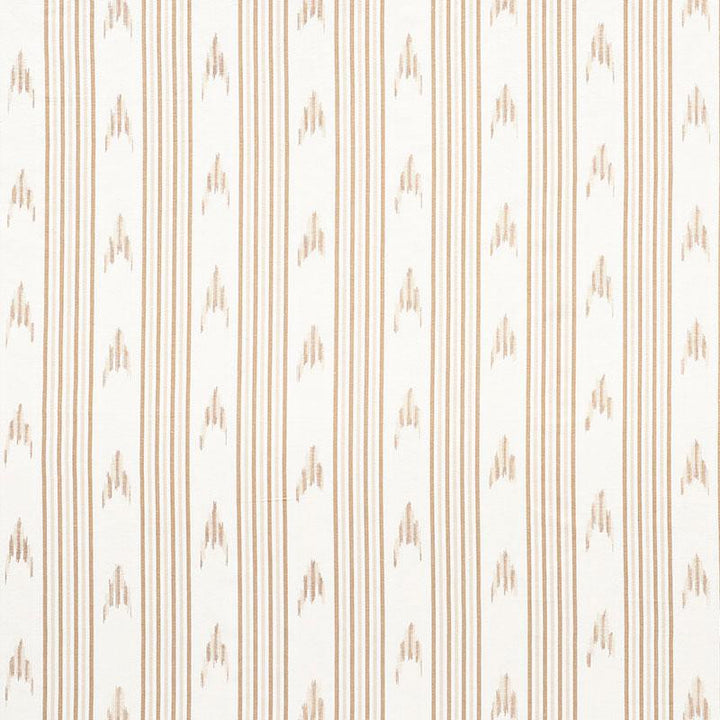 Santa Barbara Ikat Neutral 74222 by Schumacher Fabric Mark D. Sikes 9.0" - Fabric Carolina -