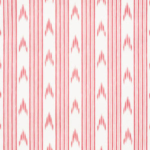 Santa Barbara Ikat Pink 5009221 by Schumacher Wallpaper