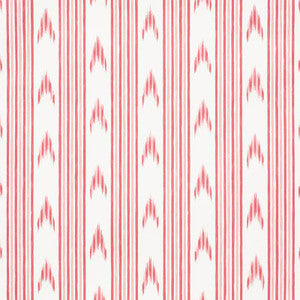 Santa Barbara Ikat Pink 5009221 by Schumacher Wallpaper