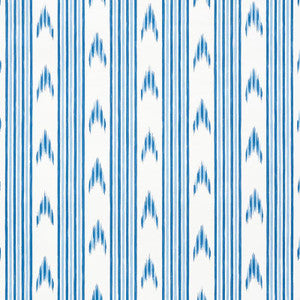 Santa Barbara Ikat Indigo 5009220 by Schumacher Wallpaper
