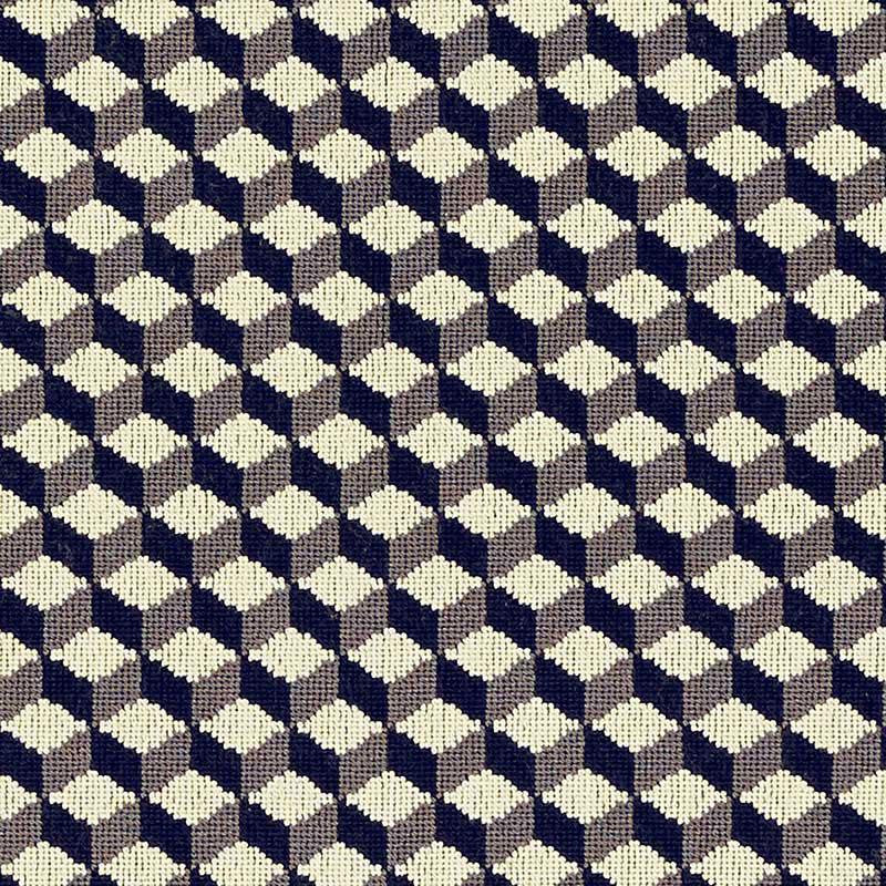Atwood Pingl Truffle 69852 by Schumacher Designer Fabric Essentials: Small Scale Upholstery Fabrics - Swanky Fabrics -