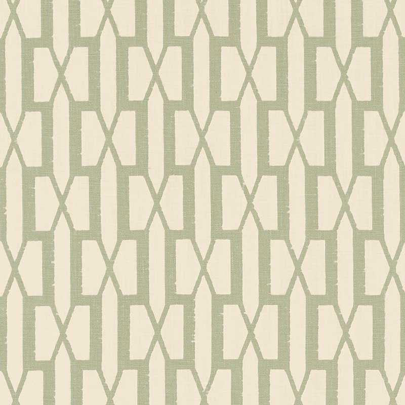 Belvedere Sage 176113 by Schumacher Fabric Veere Grenney 2.88" - Fabric Carolina -