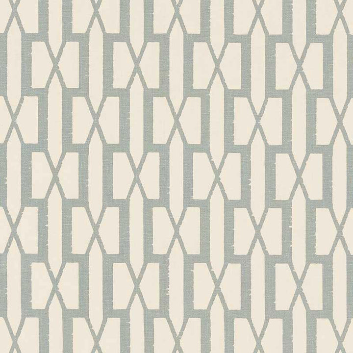 Belvedere Orpington Blue 176114 by Schumacher Fabric Veere Grenney 2.88" - Fabric Carolina -