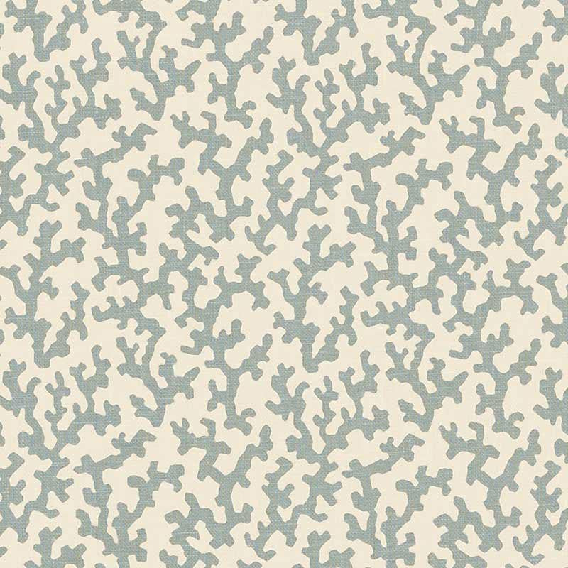 Folly Orpington Blue 176124 by Schumacher Fabric Veere Grenney 4.38" - Fabric Carolina -