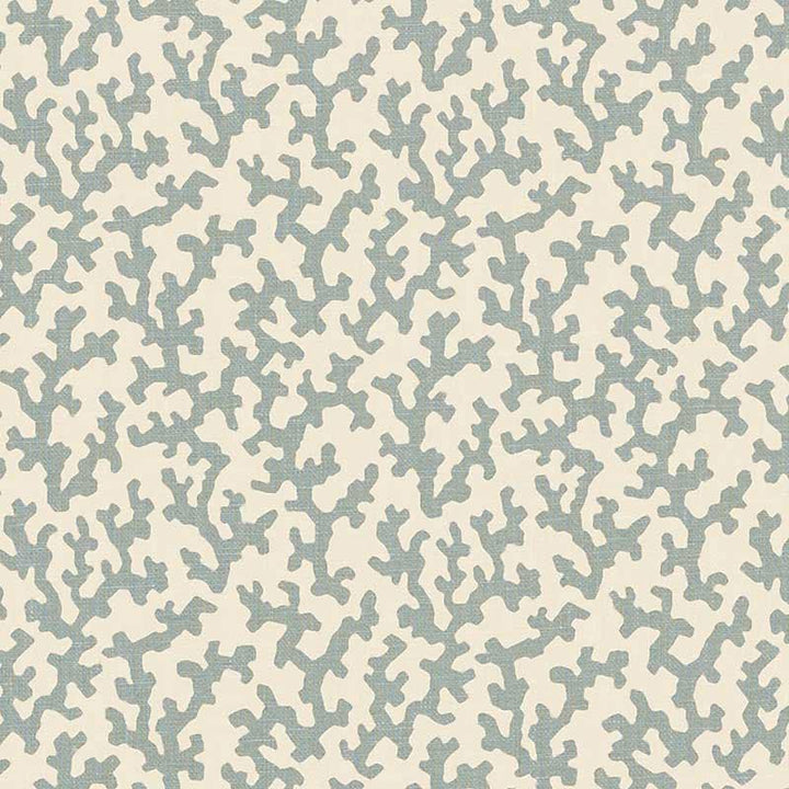 Folly Orpington Blue 176124 by Schumacher Fabric Veere Grenney 4.38" - Fabric Carolina -
