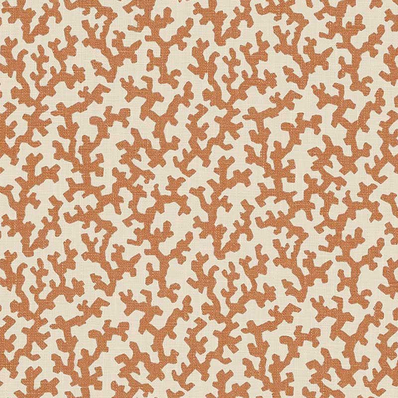 Folly Burnt Orange 176126 by Schumacher Fabric Veere Grenney 4.38" - Fabric Carolina -