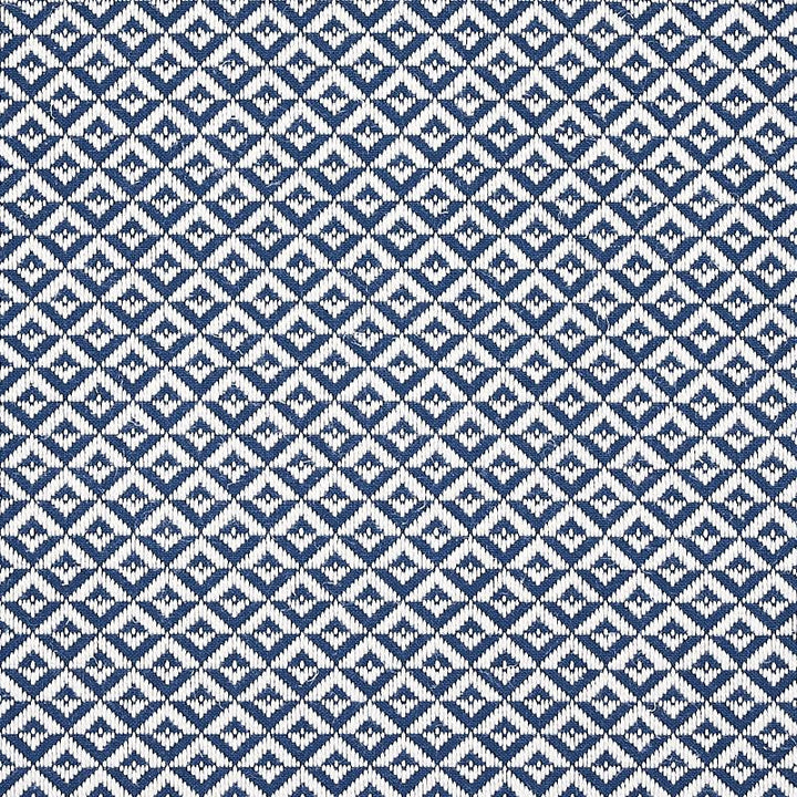 Jamison Navy 69842 by Schumacher Fabric Essentials: Small Scale Upholstery Fabrics - Fabric Carolina -