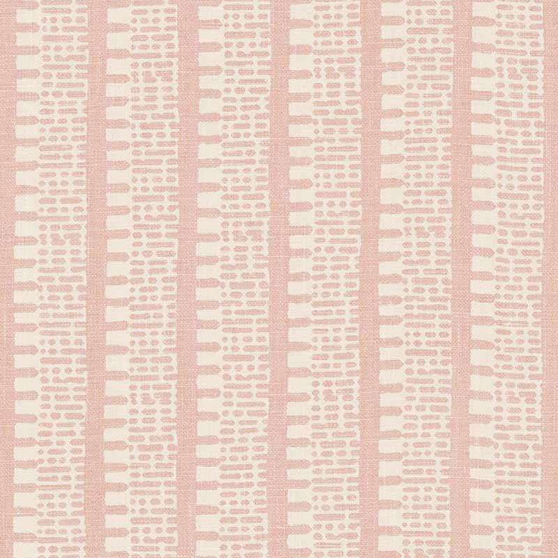 Kiosk Temple Pink 176131 by Schumacher Designer Fabric Veere Grenney 2.75" - Swanky Fabrics -
