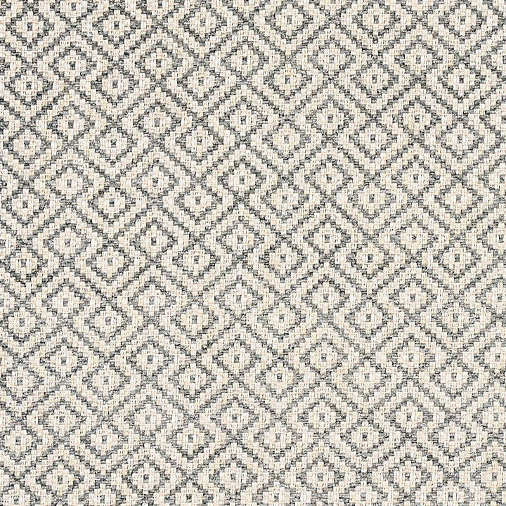 Lessing Charcoal 69811 by Schumacher Designer Fabric Essentials: Small Scale Upholstery Fabrics 1.75" - Swanky Fabrics -