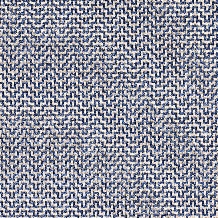 Orwell Lapis 69824 by Schumacher Fabric Essentials: Small Scale Upholstery Fabrics 1.0" - Fabric Carolina -