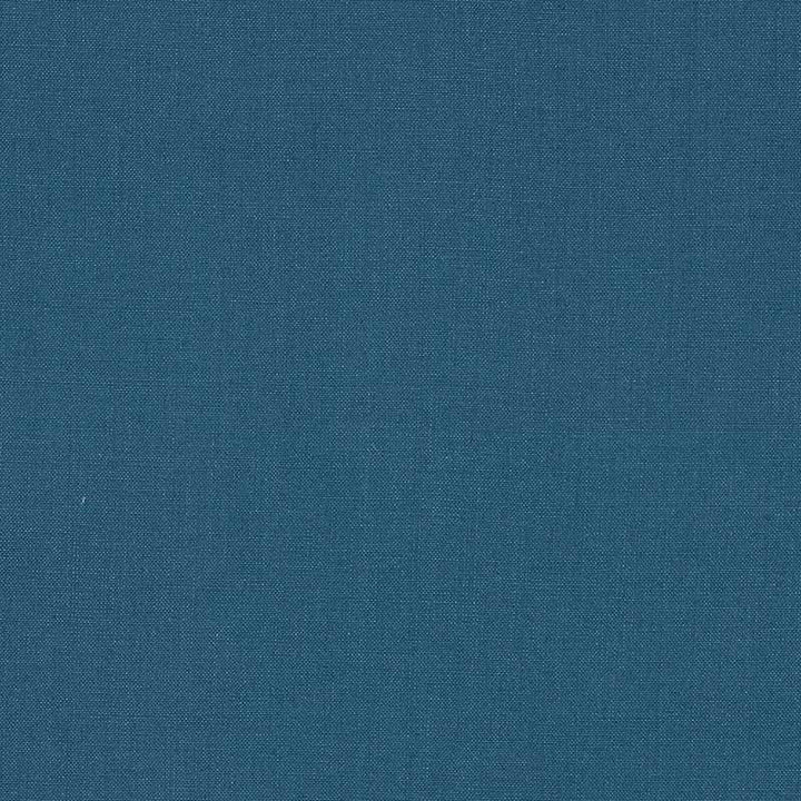 Piet Performance Linen Cerulean 69947 by Schumacher Fabric Perfect Basics: Linen - Fabric Carolina -