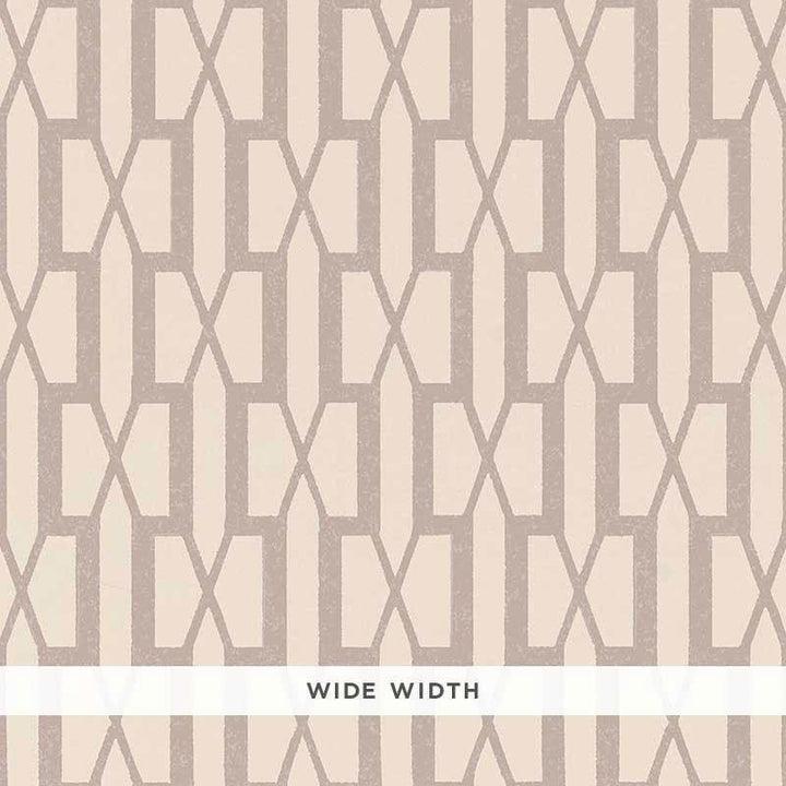 Belvedere Lilac 5007990 by Schumacher Wallpaper Veere Grenney 3.0" - Fabric Carolina -