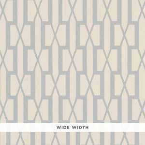 Belvedere Orpington Blue 5007994 by Schumacher Wallpaper