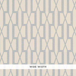 Belvedere Orpington Blue 5007994 by Schumacher Wallpaper