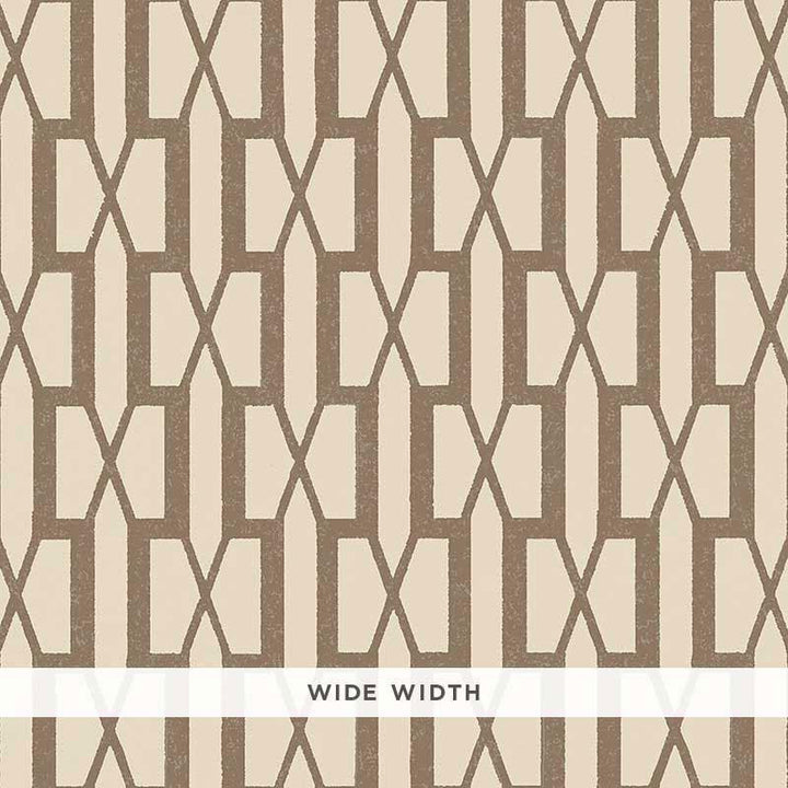 Belvedere Berber Brown 5007996 by Schumacher Wallpaper Veere Grenney 3.0" - Fabric Carolina -