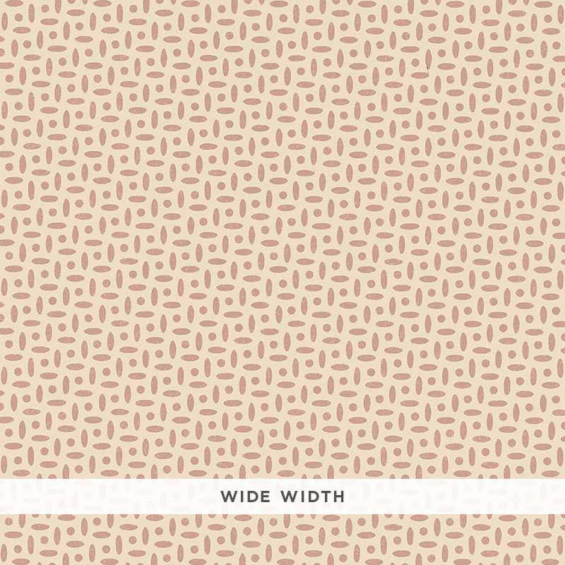 Berrydown Pink 5008021 by Schumacher Wallpaper Veere Grenney 5.88" - Fabric Carolina -