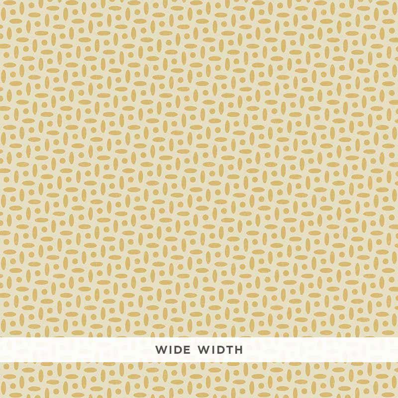 Berrydown Straw 5008022 by Schumacher Wallpaper Veere Grenney 5.88" - Fabric Carolina -