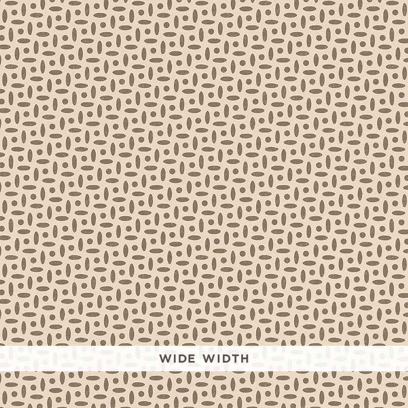 Berrydown Berber Brown 5008026 by Schumacher Wallpaper Veere Grenney 5.88" - Fabric Carolina -
