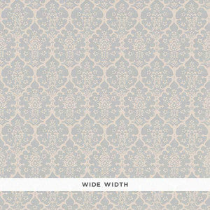 Burley Orpington Blue 5008034 by Schumacher Wallpaper