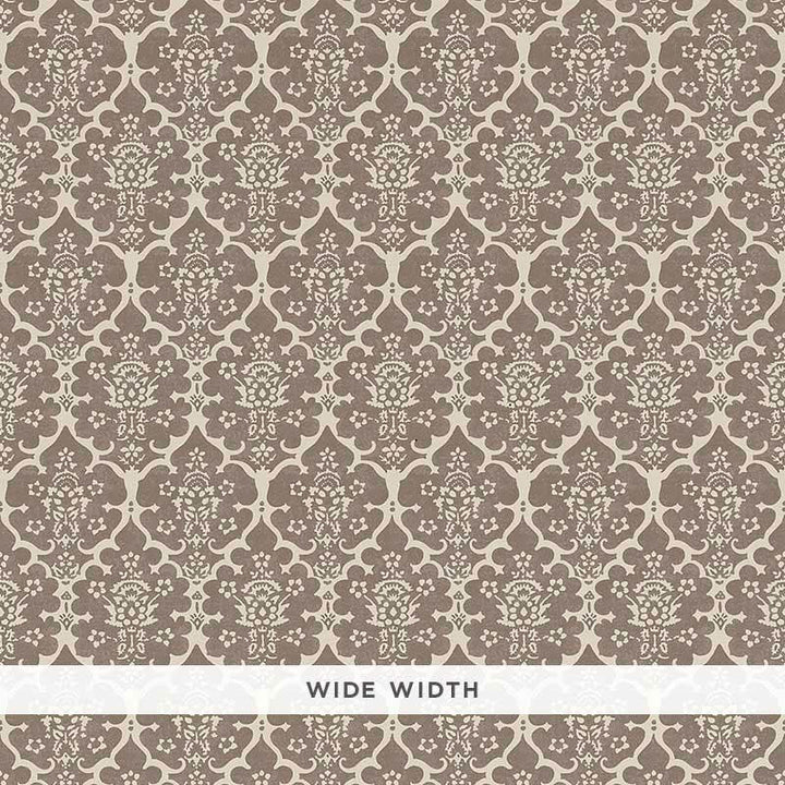 Burley Berber Brown 5008036 by Schumacher Wallpaper Veere Grenney 2.5" - Fabric Carolina -