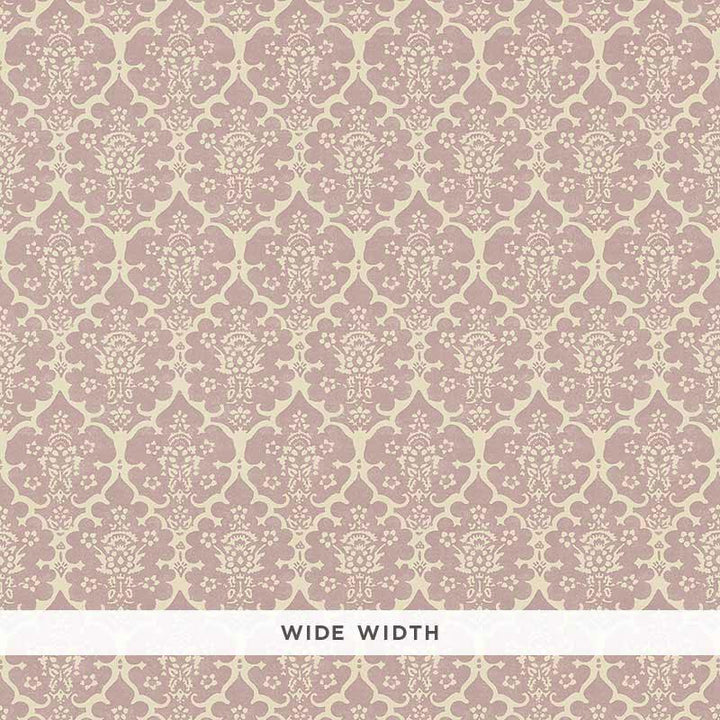 Burley Lilac 5008030 by Schumacher Wallpaper Veere Grenney 2.5" - Fabric Carolina -