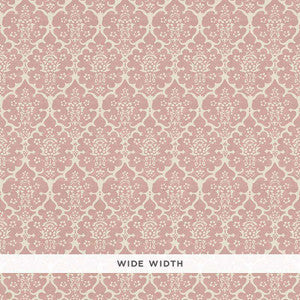 Burley Pink 5008031 by Schumacher Wallpaper