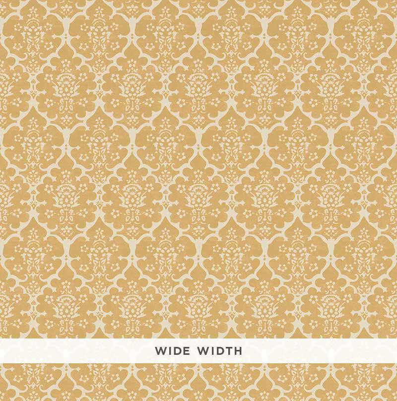 Burley Straw 5008032 by Schumacher Wallpaper Veere Grenney 2.5" - Fabric Carolina -