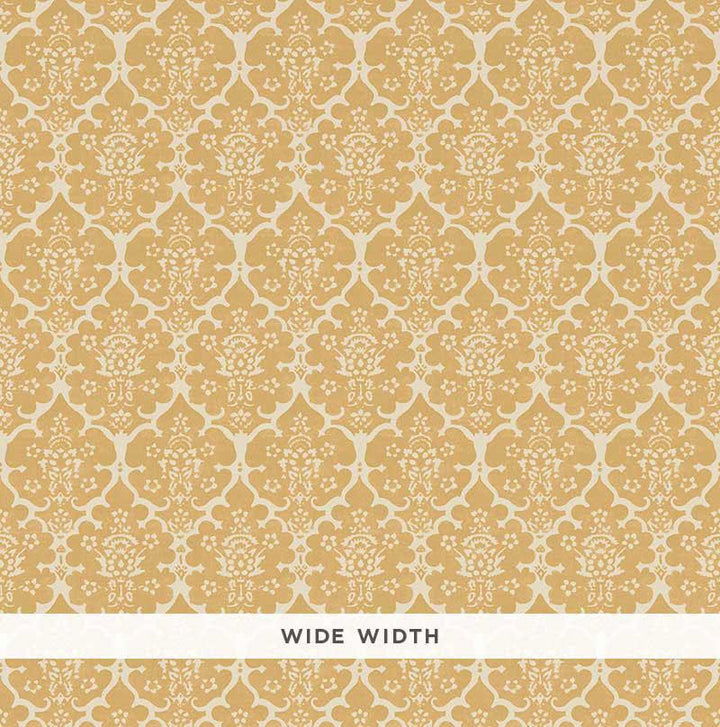 Burley Straw 5008032 by Schumacher Wallpaper Veere Grenney 2.5" - Fabric Carolina -
