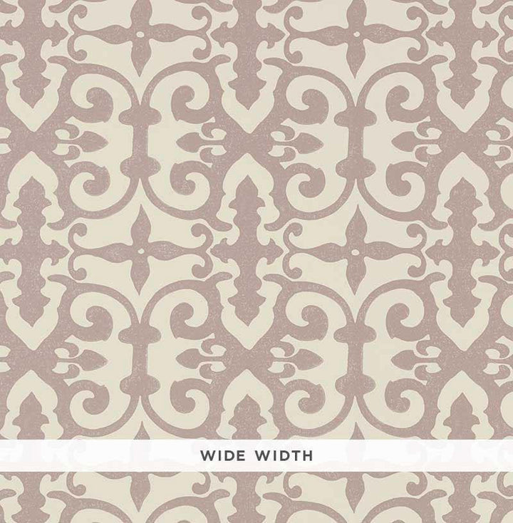 Ferne Park Lilac 5008040 by Schumacher Designer Wallpaper Veere Grenney 10.25" - Swanky Fabrics -