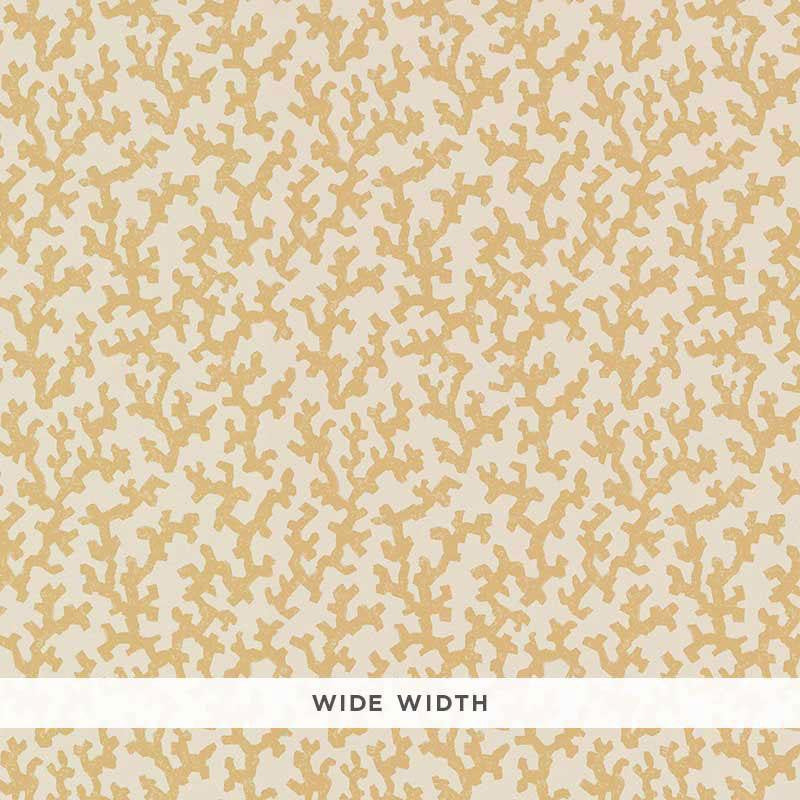 Folly Straw 5008002 by Schumacher Wallpaper Veere Grenney 4.38" - Fabric Carolina -