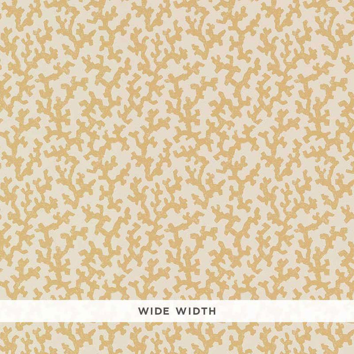Folly Straw 5008002 by Schumacher Wallpaper Veere Grenney 4.38" - Fabric Carolina -