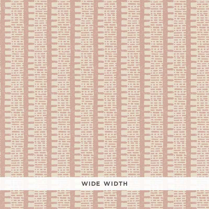 Kiosk Pink 5008011 by Schumacher Wallpaper Veere Grenney 1.38" - Fabric Carolina -