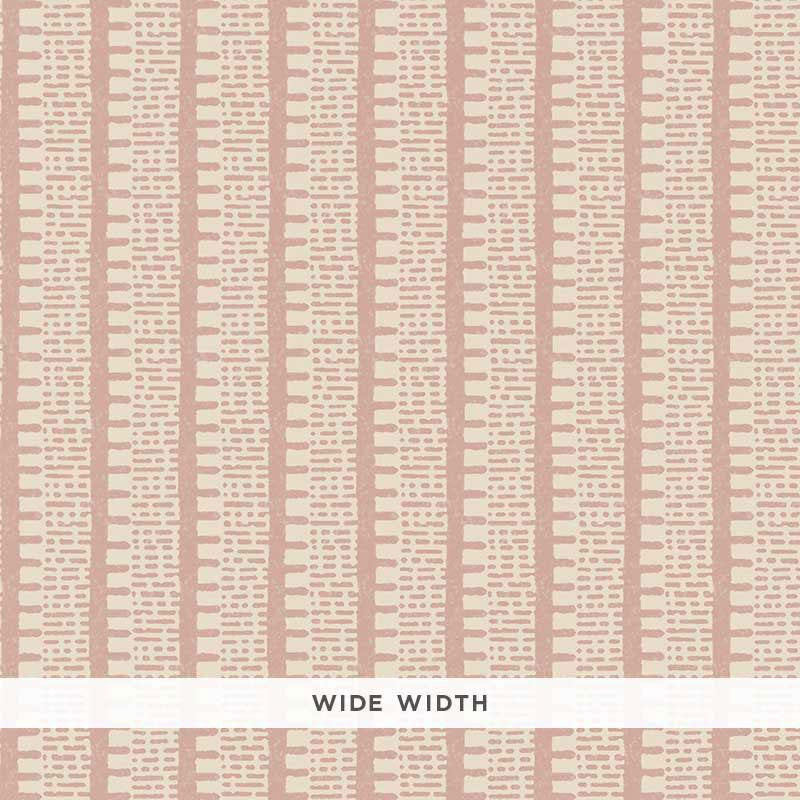 Kiosk Pink 5008011 by Schumacher Designer Wallpaper Veere Grenney 1.38" - Swanky Fabrics -