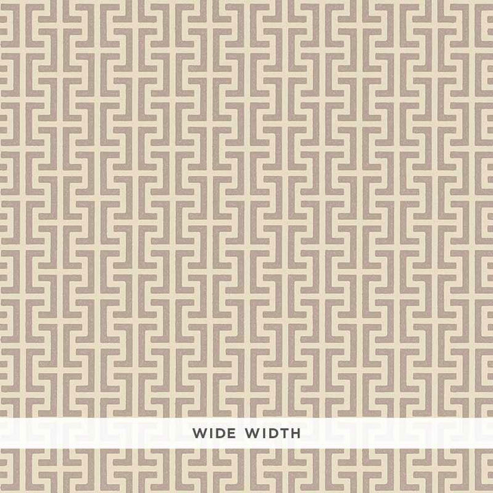 Temple Lilac 5008050 by Schumacher Wallpaper Veere Grenney 4.5" - Fabric Carolina -