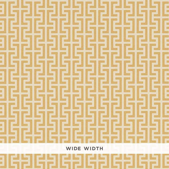 Temple Straw 5008052 by Schumacher Wallpaper Veere Grenney 4.75" - Fabric Carolina -