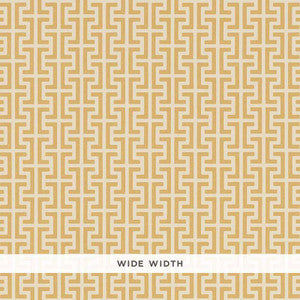 Temple Straw 5008052 by Schumacher Wallpaper