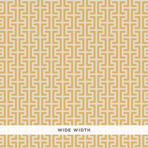 Temple Straw 5008052 by Schumacher Wallpaper