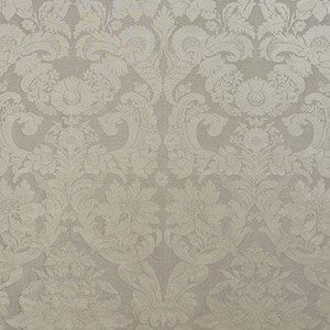 Alento Damasco Pewter 71521 by Schumacher Fabric