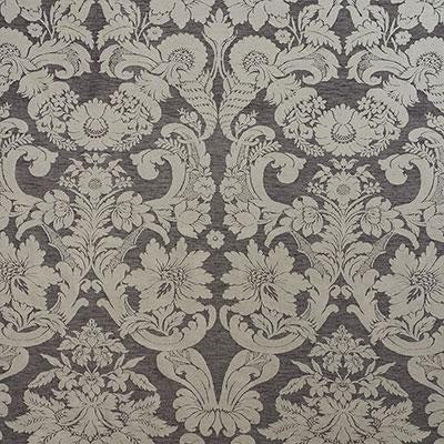 Alento Damasco Mercury 71520 by Schumacher Fabric New Opulence 28.25" - Fabric Carolina -