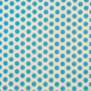 Oompa Ii Indoor/Outdoor Aqua 176631 by Schumacher Fabric