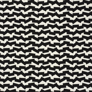 Jumble Ii Indoor/Outdoor Black 176670 by Schumacher Fabric