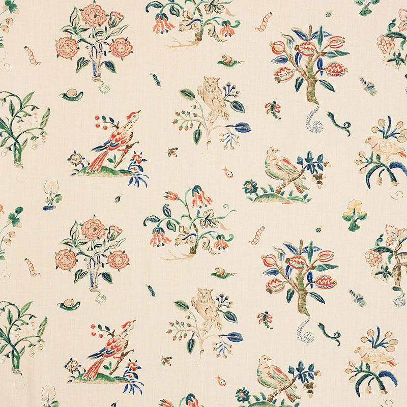 Magical Menagerie Primary 176752 by Schumacher Designer Fabric Schumacher Classics 54.0" - Swanky Fabrics -
