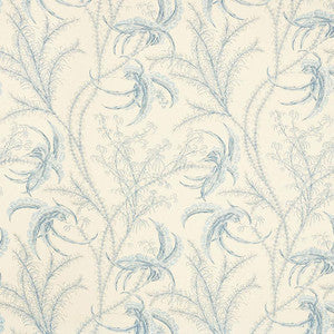 Ocean Toile Delft 176990 by Schumacher Fabric