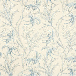 Ocean Toile Delft 176990 by Schumacher Fabric